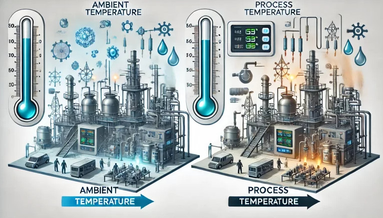 Temperature Sensors in Chemical Plants for Industrial Data Acquisition